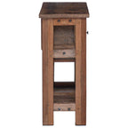 Armadietto Marrone 60 x 30 x 70 cm Legno Recuperato Massello