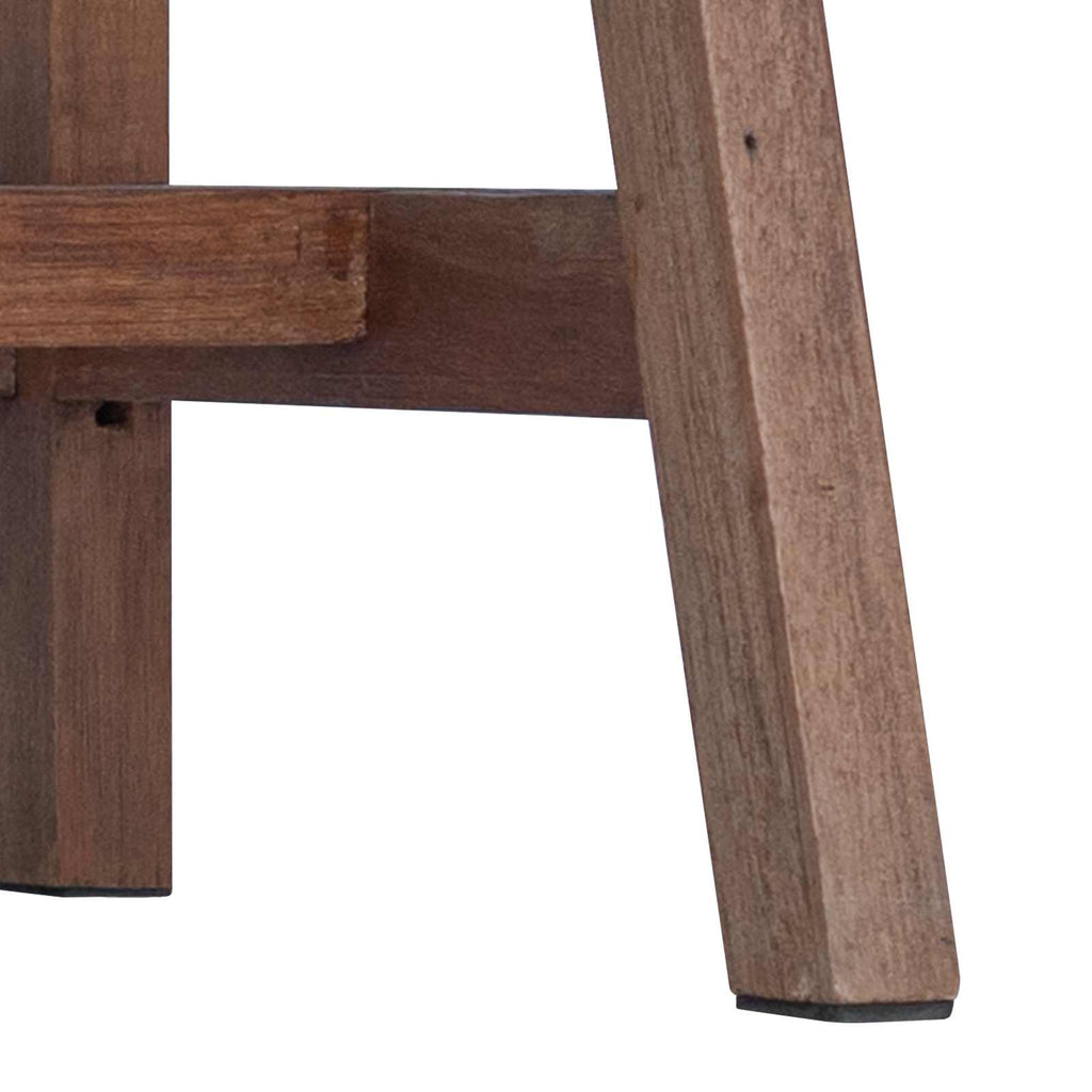 Scrivania Marrone 90 x 50 x 103 cm Legno Recuperato Massello