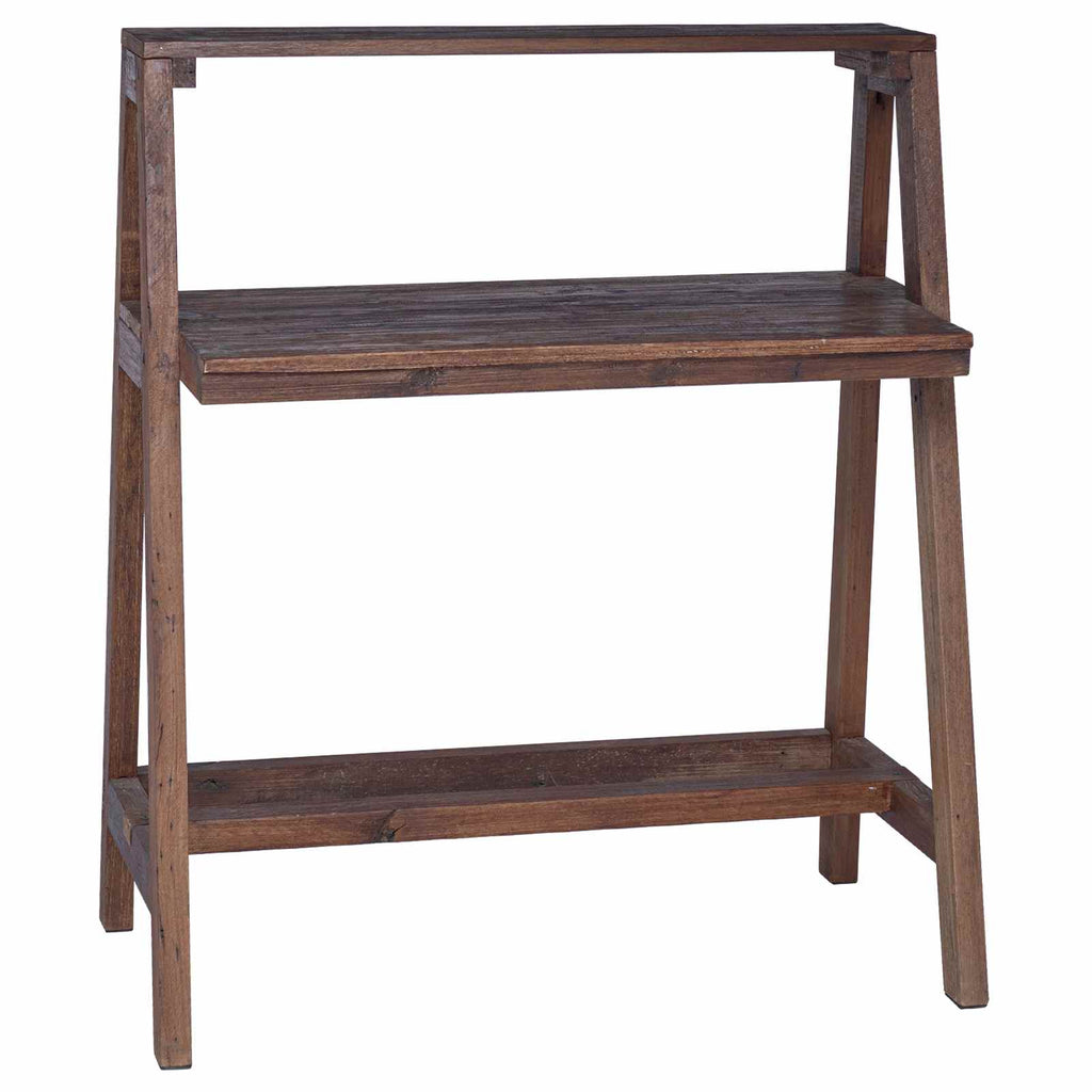 Scrivania Marrone 90 x 50 x 103 cm Legno Recuperato Massello