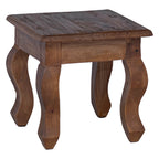 Tavolo Nesting 3 pcs Marrone Legno massello di mogano