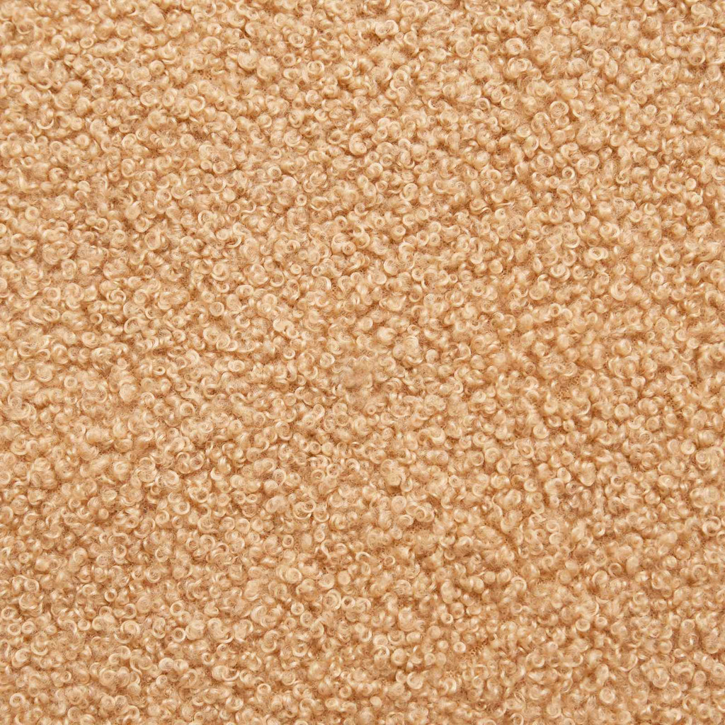 Sedia girevole Beige 63 x 75 x 76 cm Pelle di Pecora