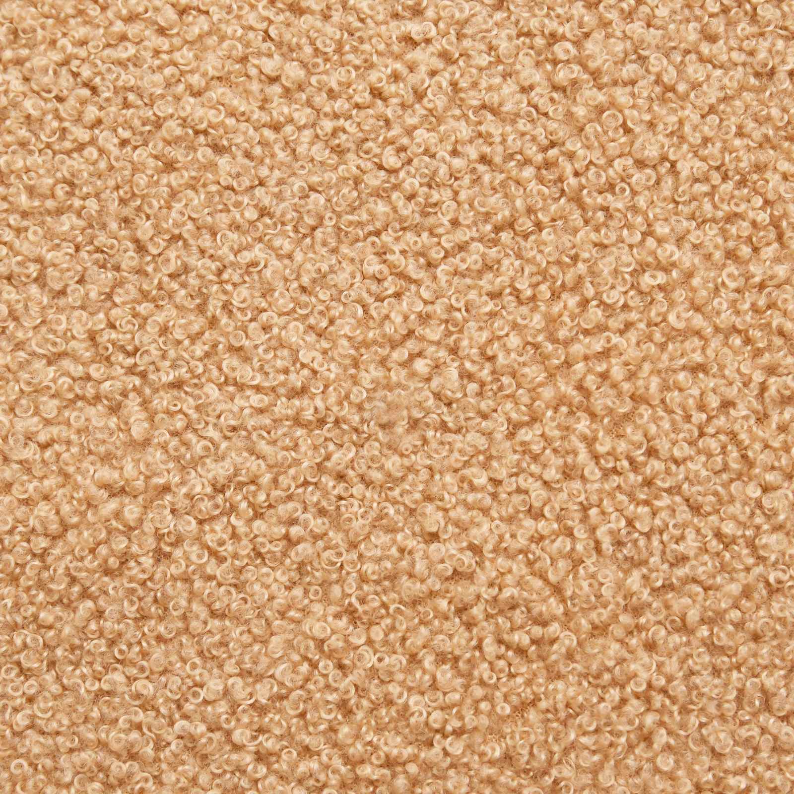 Sedia girevole Beige 63 x 75 x 76 cm Pelle di Pecora