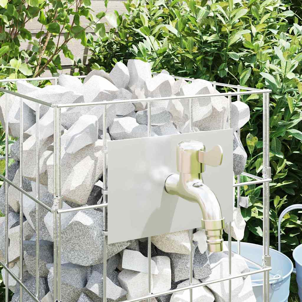 Rubinetto Gabion Argento 26 x 25 x 50 cm Acciaio inossidabile