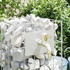 Rubinetto Gabion Argento 26 x 25 x 50 cm Acciaio inossidabile