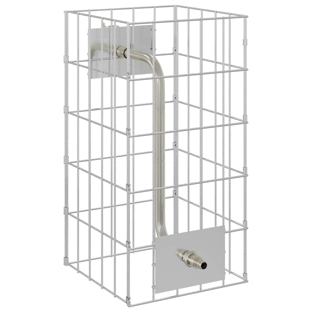 Rubinetto Gabion Argento 26 x 25 x 50 cm Acciaio inossidabile