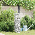 Rubinetto Gabion Argento 25 x 25 x 100 cm Acciaio inossidabile