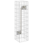 Rubinetto Gabion Argento 25 x 25 x 100 cm Acciaio inossidabile