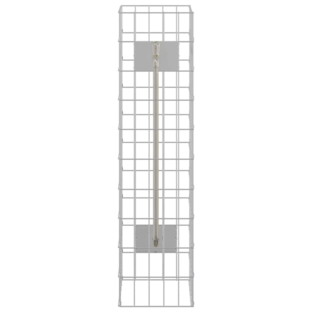 Rubinetto Gabion Argento 25 x 25 x 100 cm Acciaio inossidabile