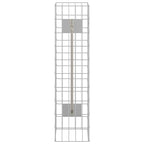 Rubinetto Gabion Argento 25 x 25 x 100 cm Acciaio inossidabile