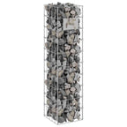 Rubinetto Gabion Argento 25 x 25 x 100 cm Acciaio inossidabile