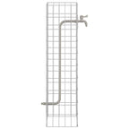 Rubinetto Gabion Argento 25 x 25 x 100 cm Acciaio inossidabile