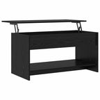 Tavolino da salotto Rovere Nero 80 x 50,5 x 41,5 cm
