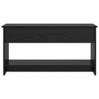 Tavolino da salotto Rovere Nero 80 x 50,5 x 41,5 cm