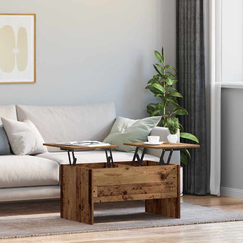 Tavolino da salotto Legno vecchio 102 x 50,5 x 46,5 cm