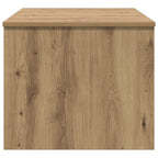 Tavolino da salotto Rovere artigianale 102 x 50,5 x 46,5 cm