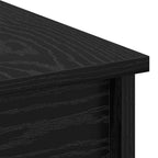 Tavolino da salotto Rovere Nero 102 x 50,5 x 46,5 cm