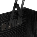 Tavolino da salotto Rovere Nero 102 x 50,5 x 46,5 cm
