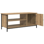 Mobile TV Rovere artigianale 100 x 40 x 45 cm Legno multistrato