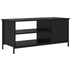 Mobile TV Rovere Nero 100 x 40 x 45 cm Legno multistrato