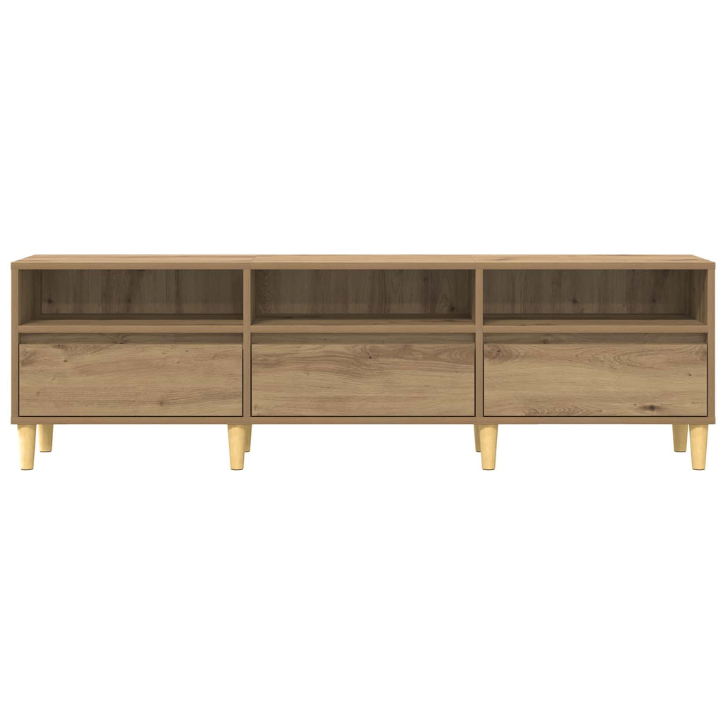 Mobile TV Rovere artigianale 150 x 30 x 45 cm Legno multistrato