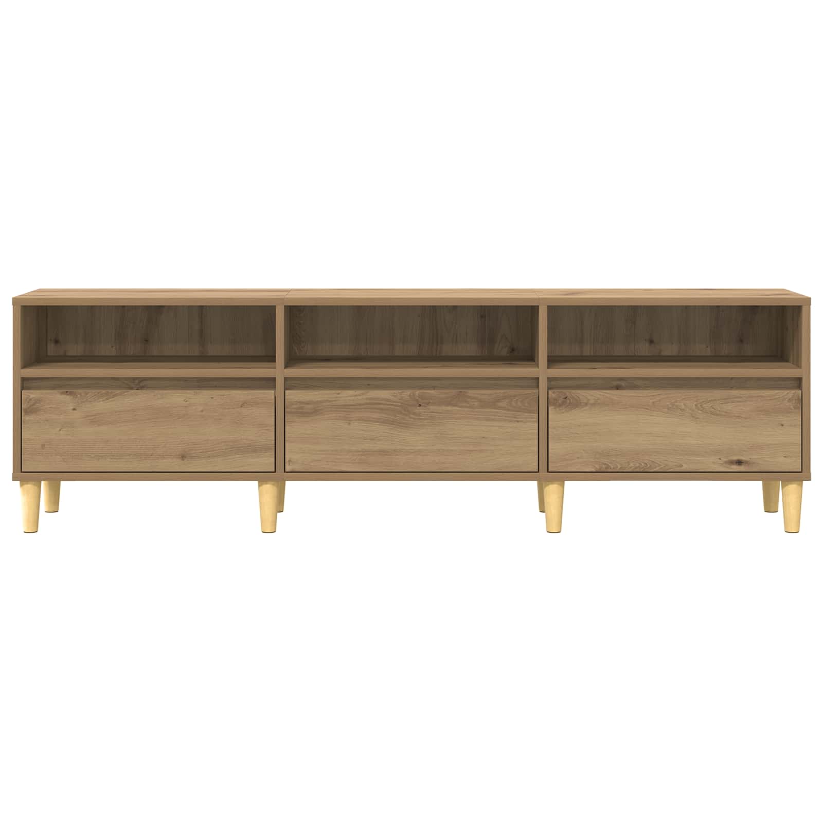 Mobile TV Rovere artigianale 150 x 30 x 45 cm Legno multistrato