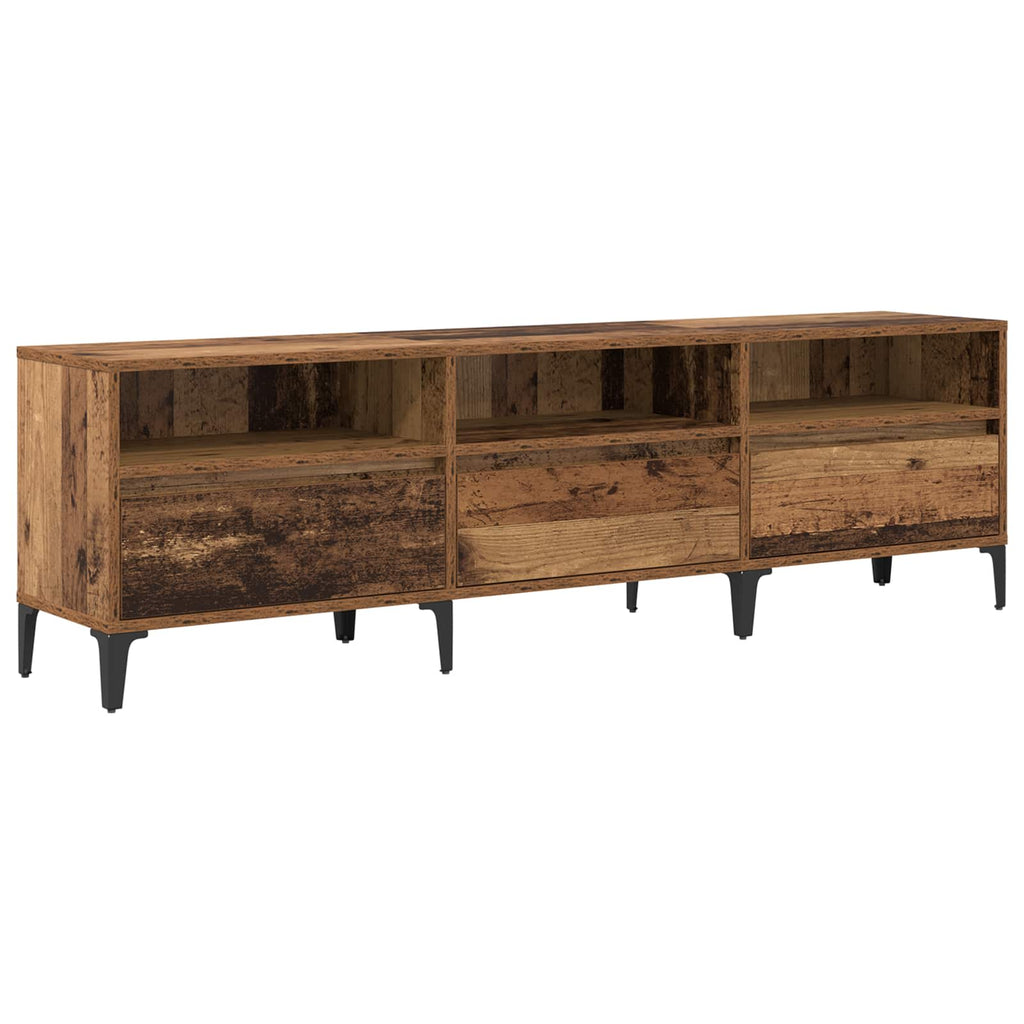 Mobile TV con cassetto Legno vecchio 150 x 30 x 45 cm