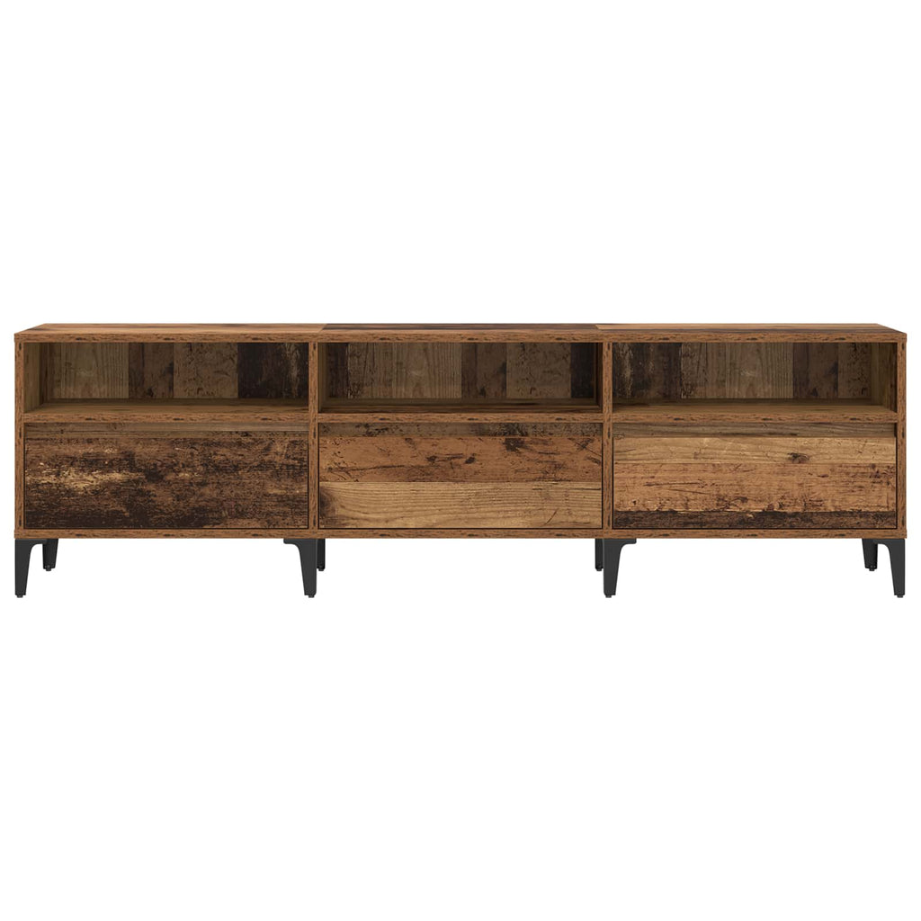 Mobile TV con cassetto Legno vecchio 150 x 30 x 45 cm