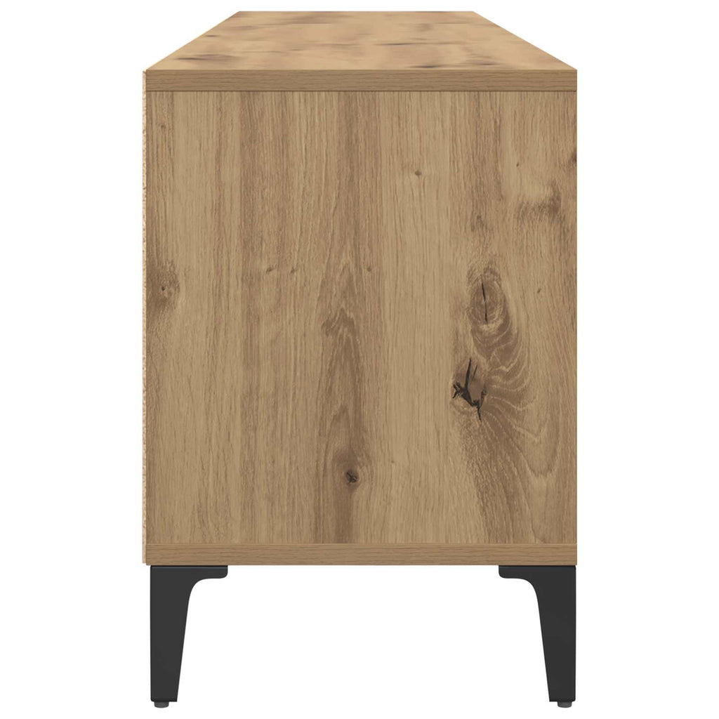 Mobile TV con cassetto Rovere artigianale 150 x 30 x 45 cm