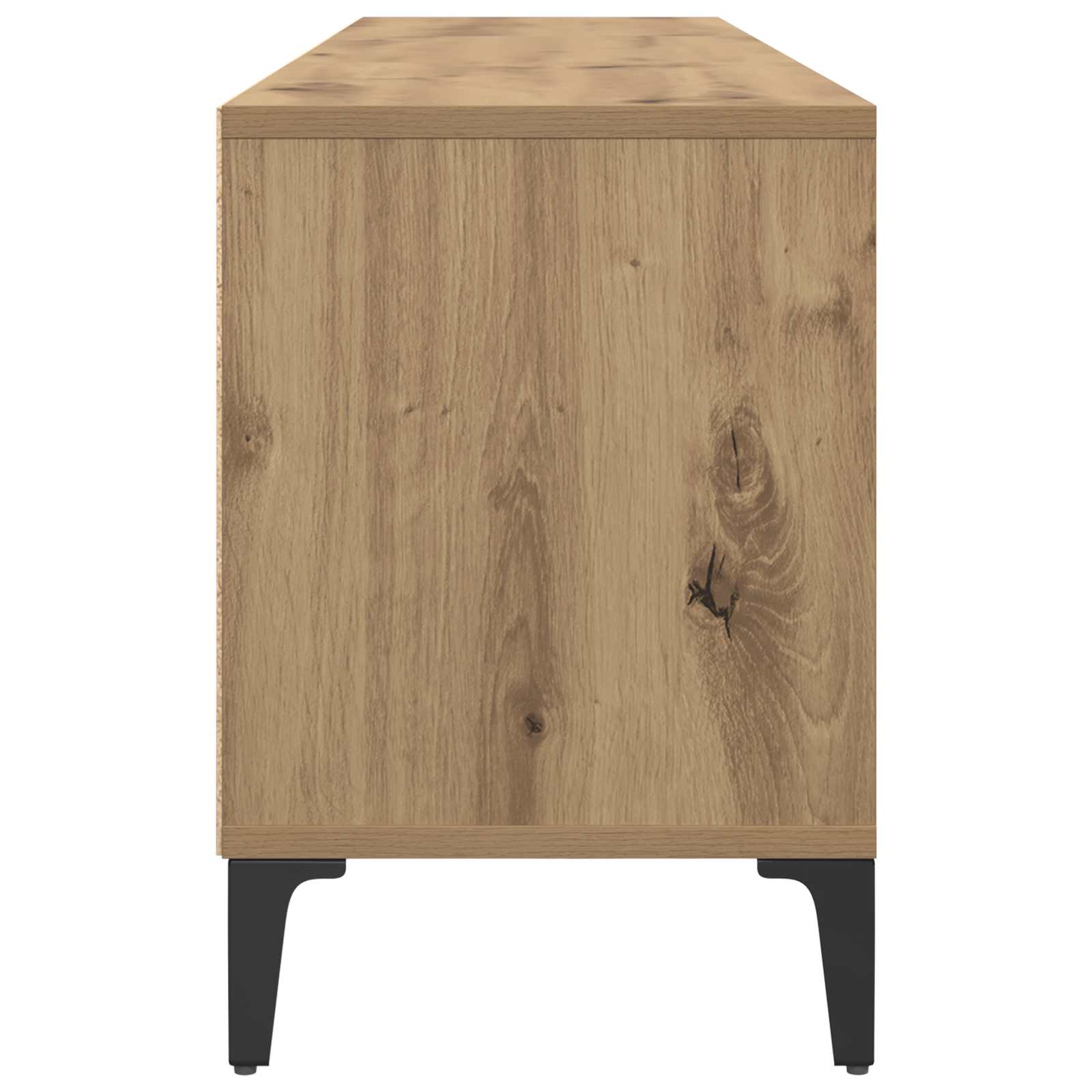 Mobile TV con cassetto Rovere artigianale 150 x 30 x 45 cm