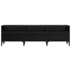 Mobile TV con cassetto Rovere Nero 150 x 30 x 45 cm