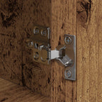 Armadio da Notte con cassetto Legno antico Legno multistrato