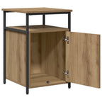 Armadio da Notte rovere artigianale Legno multistrato