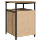 Armadio da Notte rovere artigianale Legno multistrato