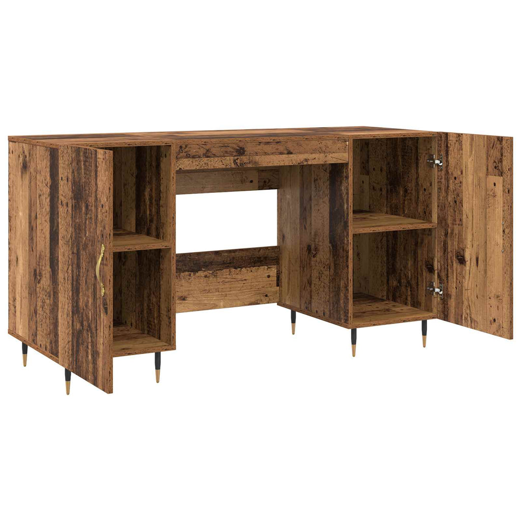 Scrivania Legno vecchio 140 x 50 x 75 cm Legno multistrato