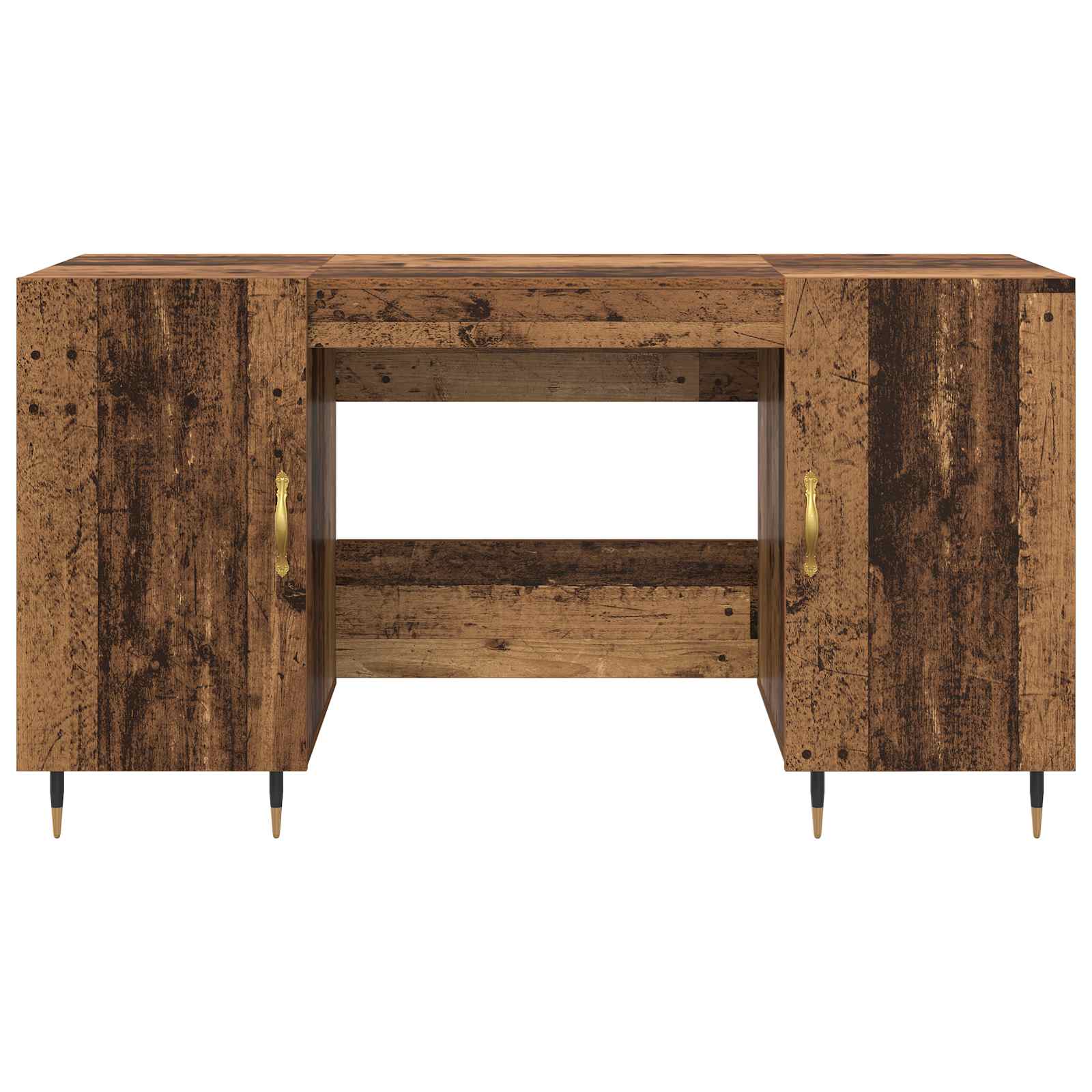 Scrivania Legno vecchio 140 x 50 x 75 cm Legno multistrato