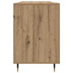 Scrivania rovere artigianale 140 x 50 x 75 cm Legno multistrato