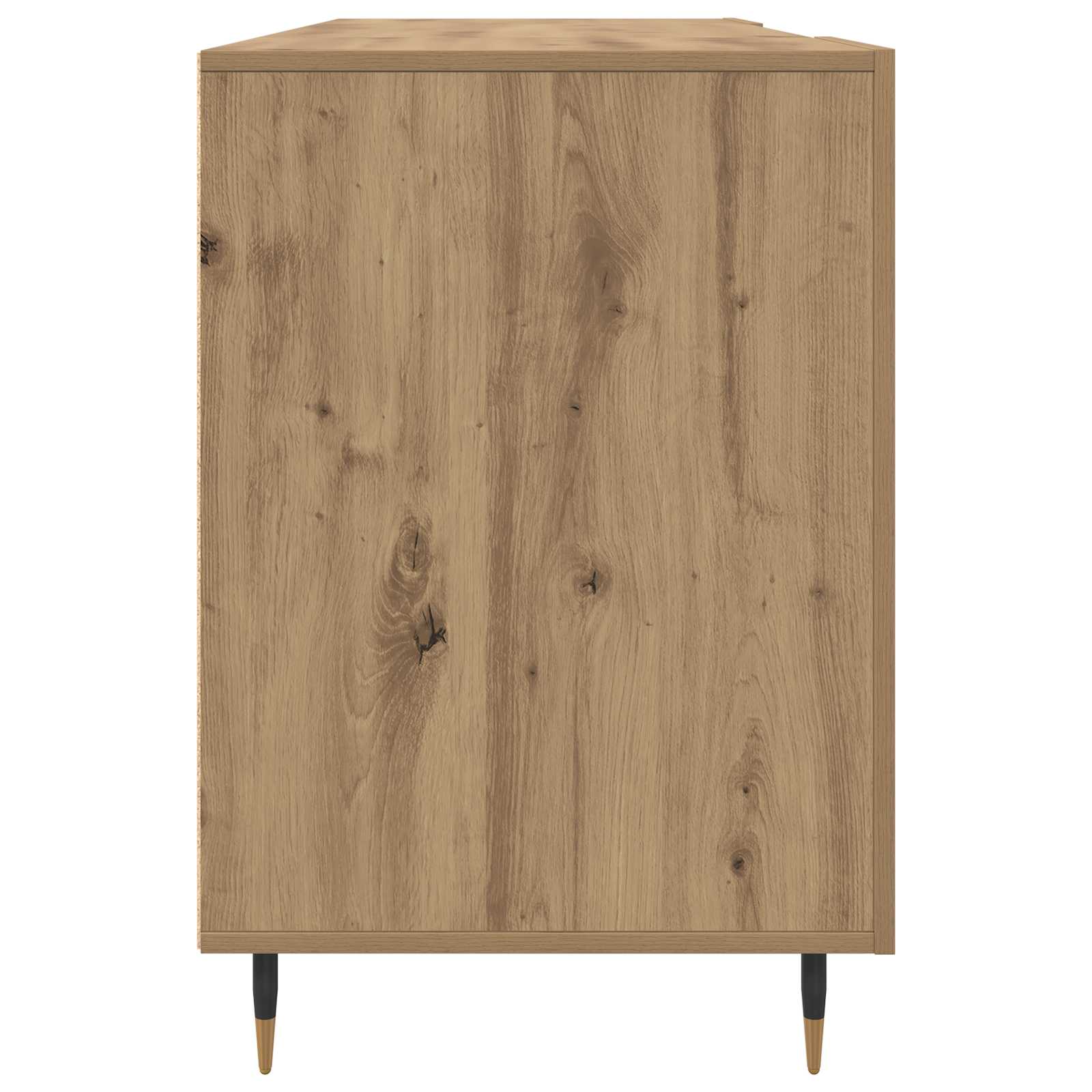 Scrivania rovere artigianale 140 x 50 x 75 cm Legno multistrato