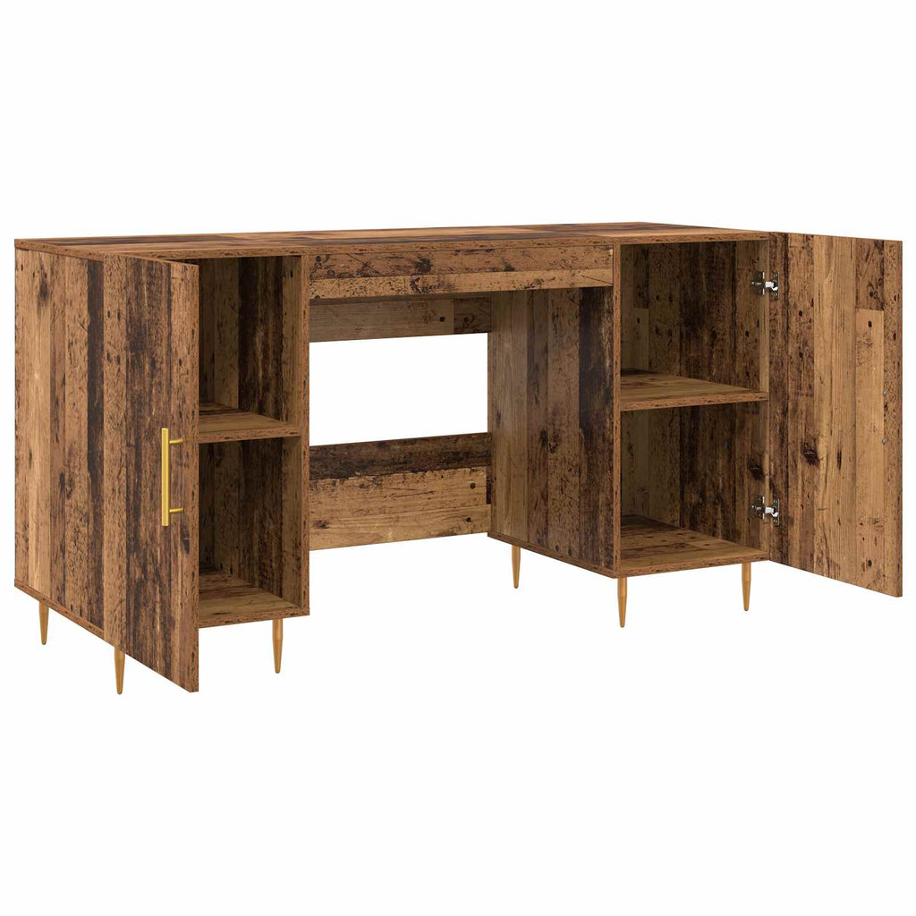 Scrivania Legno vecchio 140 x 50 x 75 cm Legno multistrato