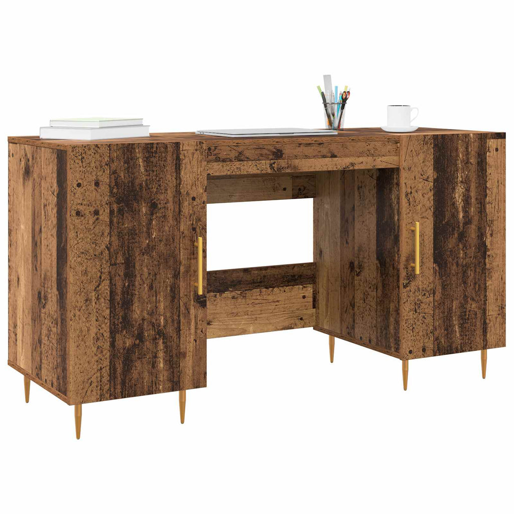 Scrivania Legno vecchio 140 x 50 x 75 cm Legno multistrato