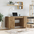 Scrivania rovere artigianale 140 x 50 x 75 cm Legno multistrato