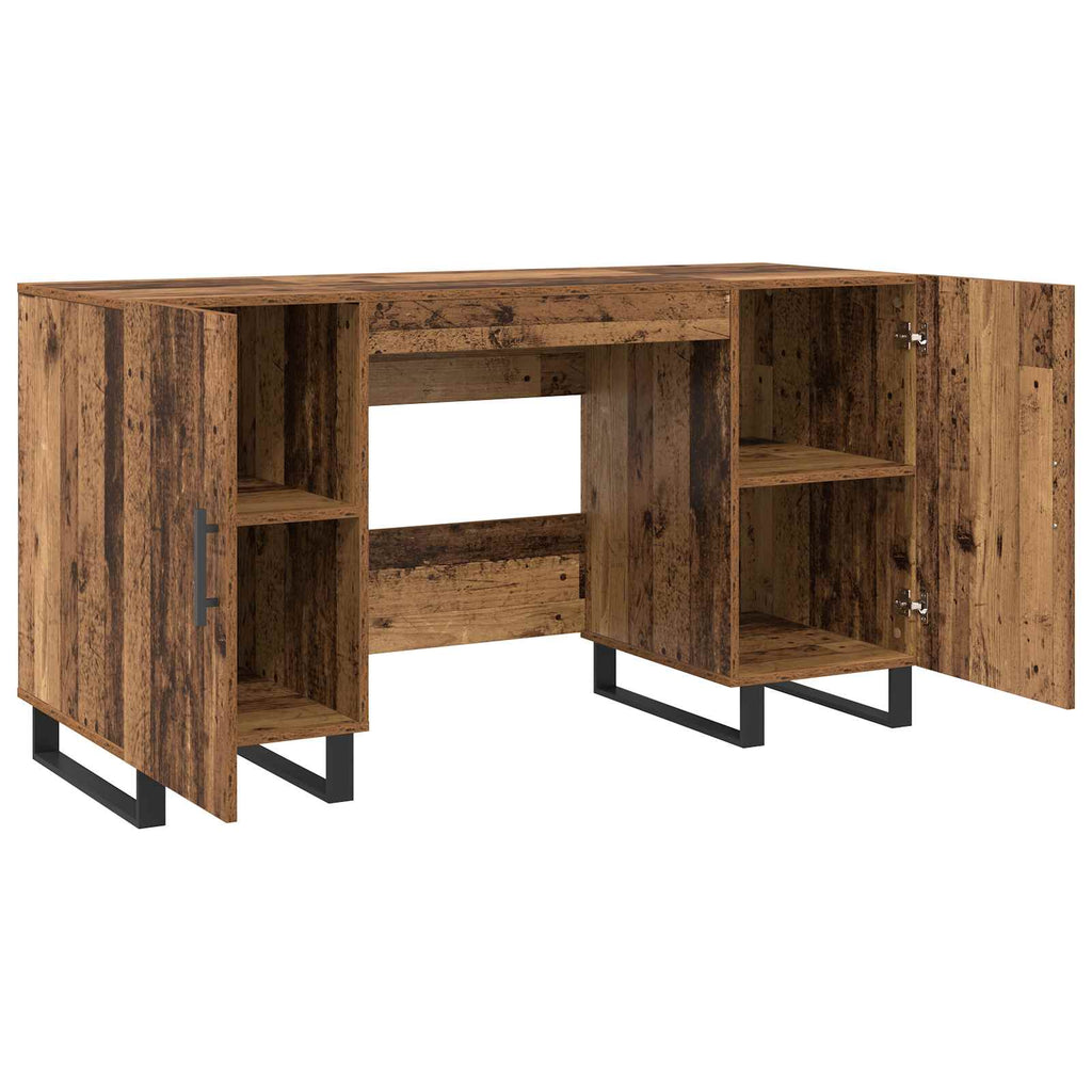 Scrivania Legno vecchio 140 x 50 x 75 cm Legno multistrato