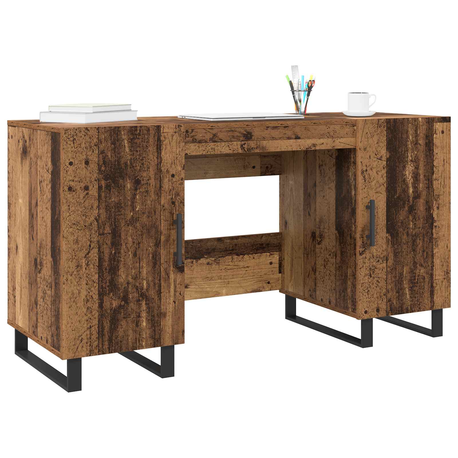 Scrivania Legno vecchio 140 x 50 x 75 cm Legno multistrato