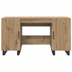 Scrivania rovere artigianale 140 x 50 x 75 cm Legno multistrato