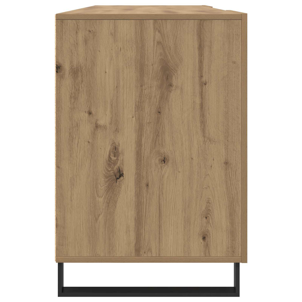 Scrivania rovere artigianale 140 x 50 x 75 cm Legno multistrato