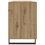 Scrivania rovere artigianale 140 x 50 x 75 cm Legno multistrato