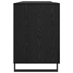 Scrivania Rovere nero 140 x 50 x 75 cm Legno multistrato