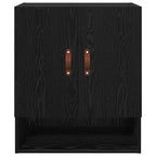 Armadietto a muro Rovere nero 60 x 31 x 70 cm Legno multistrato