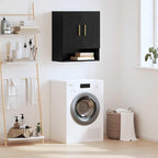 Armadietto a muro Rovere nero 60 x 31 x 70 cm Legno multistrato
