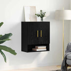 Armadietto a muro Rovere nero 60 x 31 x 70 cm Legno multistrato