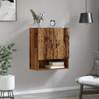 Mobiletto a muro Legno vecchio 60 x 31 x 70 cm
